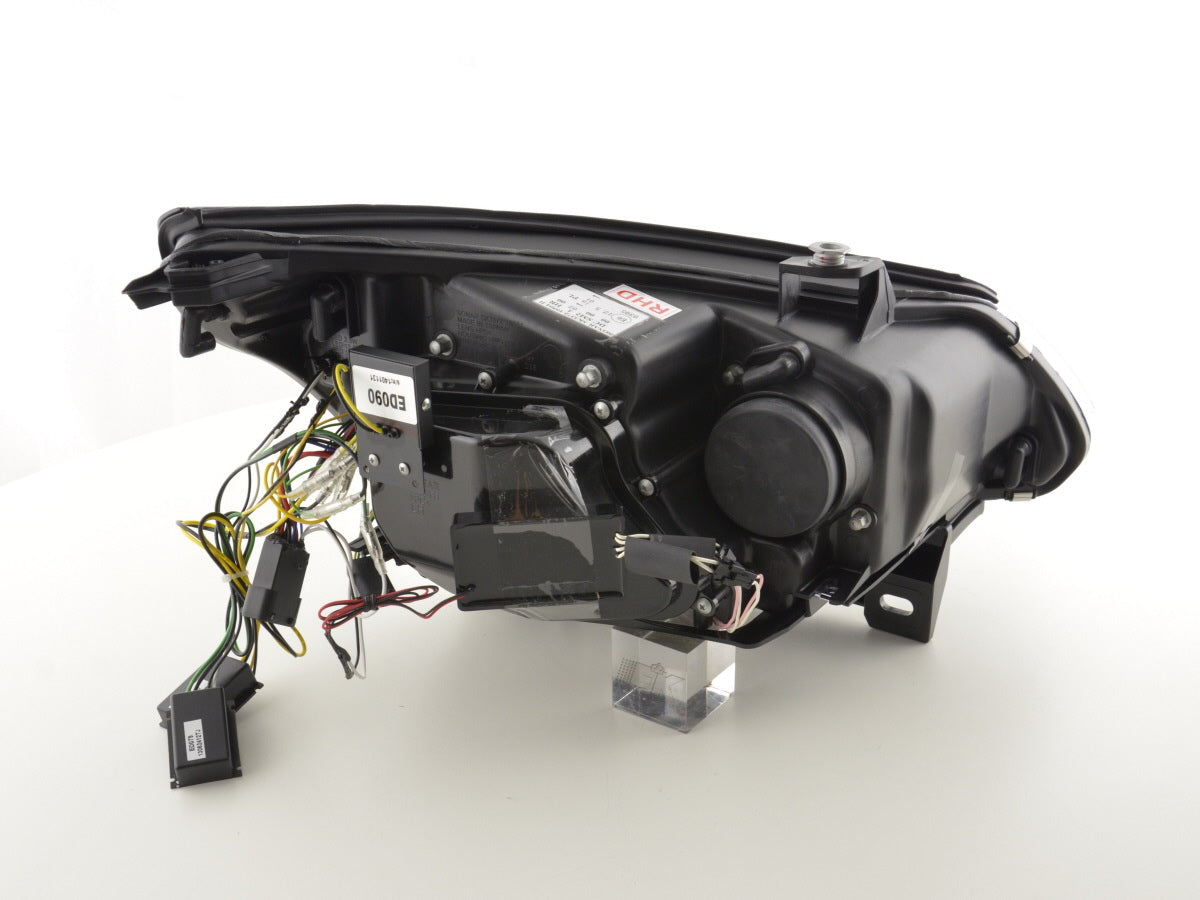 Scheinwerfer Set Xenon Angel Eyes CCFL BMW 5er E60/E61 03-04 schwarz für Rechtslenker Scheinwerfer Set Xenon Angel Eyes CCFL BMW 5er E60/E61 03-04 schwarz für Rechtslenker